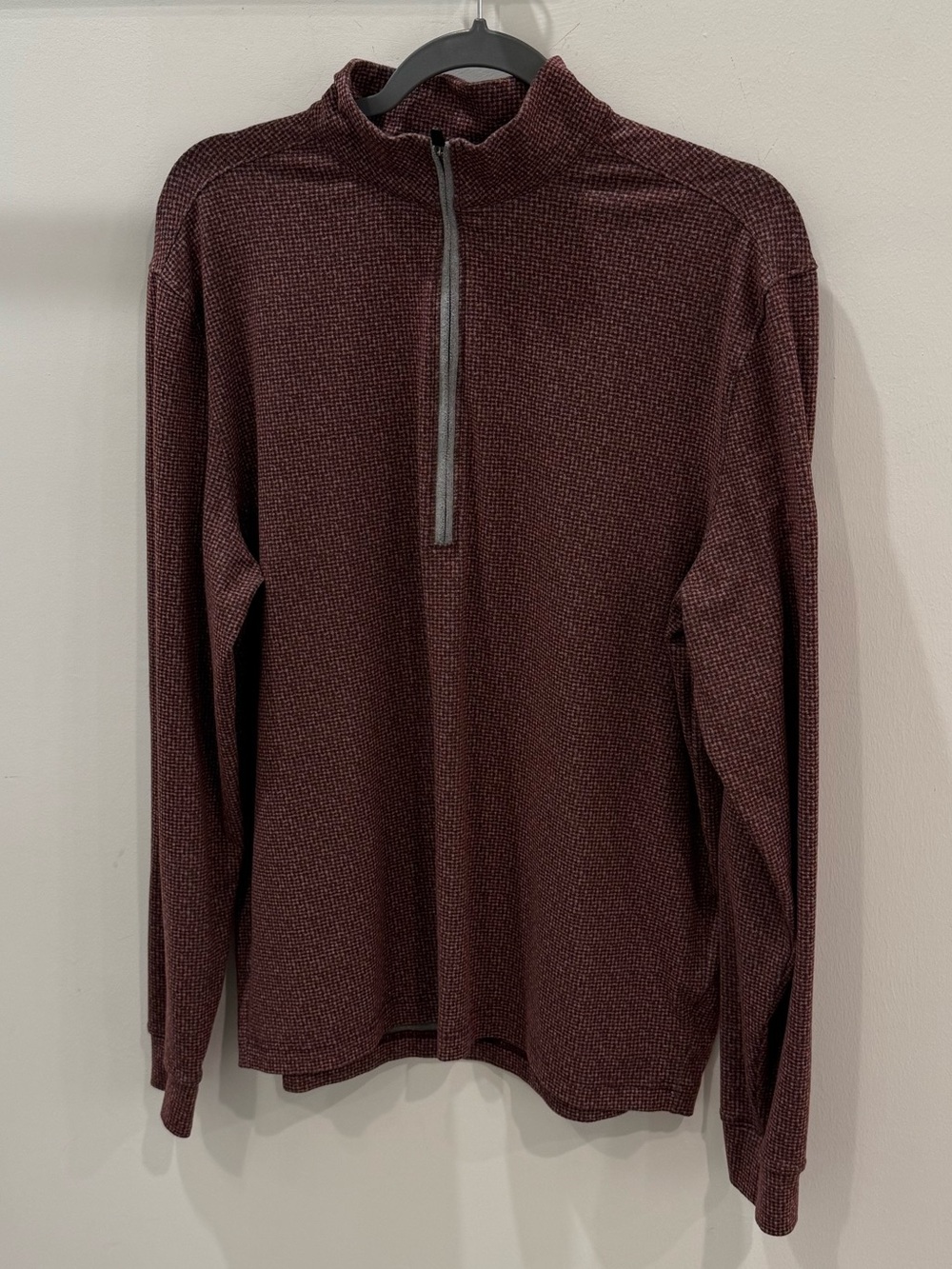 johnnie-O Men's Quarter-Zip Sweater - Burgundy